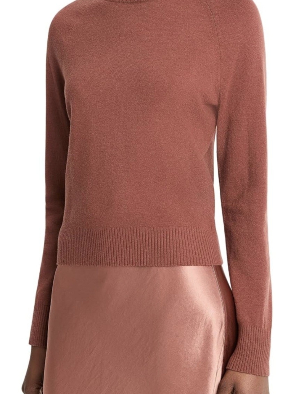 Vince Raglan Medium Turtleneck Cashmere Sweater